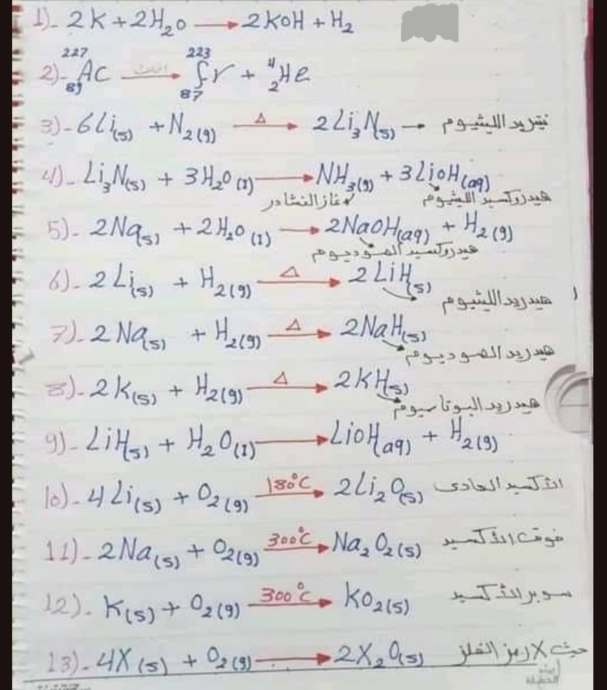 مراجعة كيمياء تانية ثانوي الترم الثاني 2025
